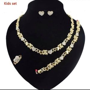 Children XoXo Teddy Bear Jewelry Set